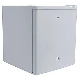 Igenix IG3711 Counter Top Fridge with Lock, 47 Litre, Reversible Door, White