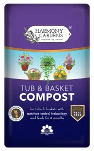 Harmony Gardens Tub and Basket 40L - Peat Free