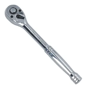 3/8in Drive Ratchet Socket Driver Quick Release 72 Teeth Total Length 200mm