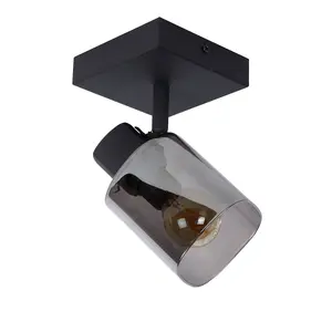 Lucide Alion Classic Ceiling Spotlight - 1xE14 - Black