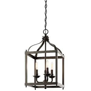 Luminosa Larkin 3 Light Medium Ceiling Pendant Olde Bronze, E14