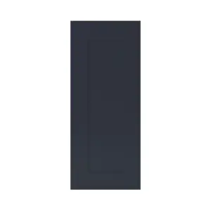 GoodHome Artemisia Matt midnight blue Classic shaker Highline Cabinet door (W)300mm (H)715mm (T)18mm