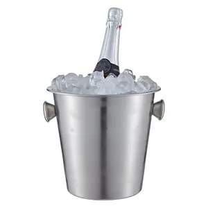 Buckingham Stainless Steel Champagne / Wine Bottle  Bucket 4.8 Litre / 21.5 cm , matt finish