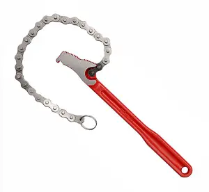 Yato professional pipe chain wrench 300mm long for pipes up to 4"/100mm, YT22260