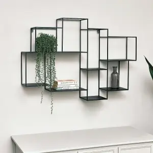 Melody Maison Industrial Multi Shelf Wall Unit