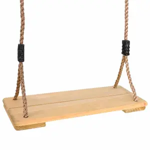 Berkfield Board Swing 200 cm Solid Pinewood