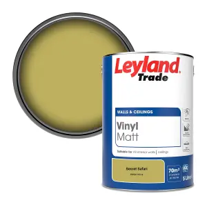 Leyland Trade Vinyl Matt Walls & Ceilings Emulsion Paint Secret Safari (PPG1110-4) 5L