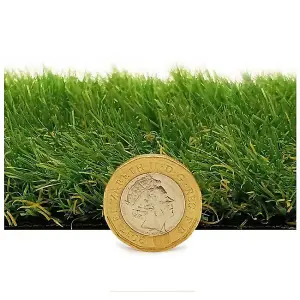 Boundary 30mm Outdoor Artificial Grass,Pet-Friendly Outdoor Artificial Grass-2m(6'6") X 2m(6'6")-4m²