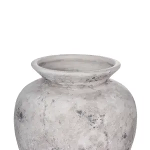 Rustic Grey Vase, 27cm