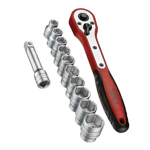 Teng M3812N1 Basic Socket Set of 12 3/8in Drive