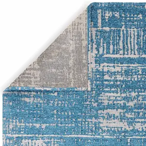 Beau Denim Blue Rug Rug 120x170cm for the