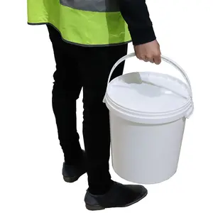 15 Litre Plastic Bucket with Tamper Evident Lid