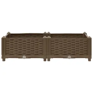 Berkfield Raised Bed 80x40x23 cm Polypropylene