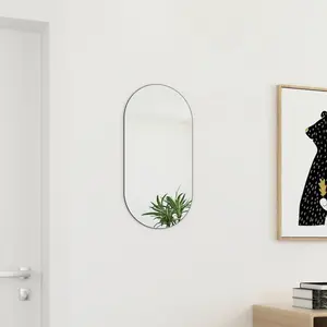 Berkfield Mirror 60x30 cm Glass