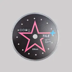 STAR+ 230mm Sintered Diamond Tile Blade