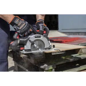 Sealey 20V 2Ah SV20 Series Diameter 150mm Circular Saw Kit Lighweight CP20VCSKIT1