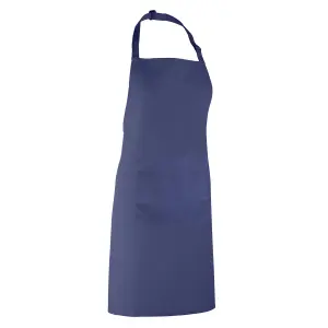 Premier Ladies/Womens Colours Bip Apron With Pocket / Workwear (Pack of 2)