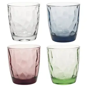 Diamond 305ml Drinking Glass Set (Set of 6) Blue