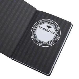 Wednesday Stay Kooky Notebook & Pen Set Black/Grey (One Size)