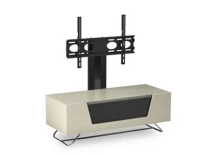 Chromium TV-Stand Ivory + Bracket