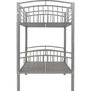 Domenica Single Bunk Bed Silver