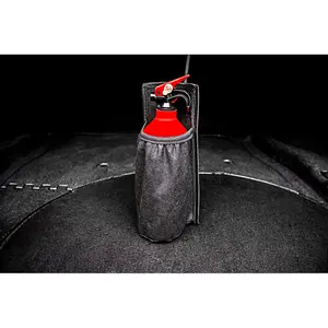 Fire Extinguisher Holder Only Universal Car Fire Extinguisher Cover Bag, Easy Install with Hook and Loop Self Fastener