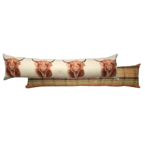 Evans Lichfield Hunter  Highland Cow Draught Excluder