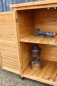 Wooden Garden Shed for Tool Storage