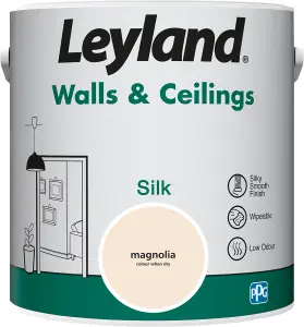 Leyland Walls & Ceilings Magnolia Silk Paint 2.5L