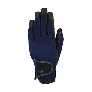 Hy5 Adults Burnham Pro Riding Gloves Marine Navy (XL)