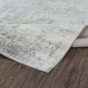 VICTOIRE Round Modern Abstract Area Rug 160 x 160 cm