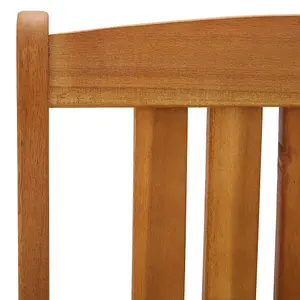 Berkfield Garden Chairs 4 pcs Solid Acacia Wood