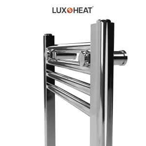 Towel Radiator Rail 1600 x 400 for Central Heating with Chrome Finish