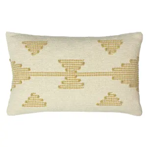 furn. Sonny Stitched 100% Cotton Feather Filled Cushion