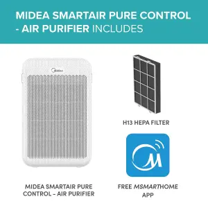 Midea Smart-Air Pure Control XL Air Purifier