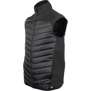 Dickies Generation Hybrid Bodywarmer Work Gilet Black - XXL