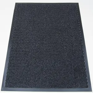 Dirt Trapper Barrier Door Mats Indoor/Outdoor, Heavy Duty Non-Slip Entrance Rug - Grey(60x90 cm)