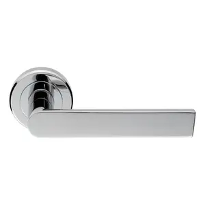 Serozzetta Latch Door Handle (Set of 2) Polished Chrome