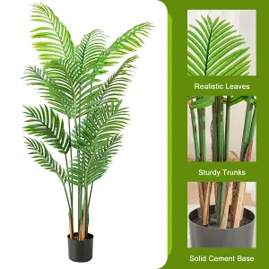 Artificial Tropical Palm Tree for Indoor Outdoor Decoration-1.4m