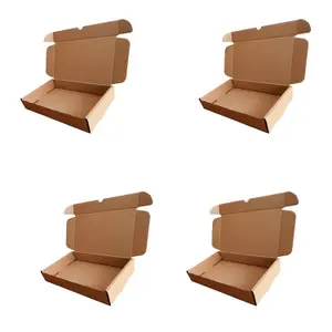 50 x Brown 5x4x3" Strong Single Wall Die Cut Packing Shipping Boxes