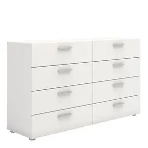 Otho 8 Drawers Chest White