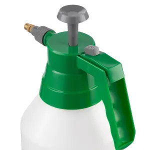 Hardys 1.5 Litre Garden Pressure Sprayer - Easy Hand Pump Action, Adjustable Nozzle, for Watering, Weed Control, Chemical Product