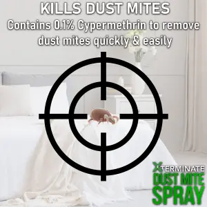 Xterminate Dust Mite Killer Spray Treatment 4L