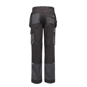 Site Kirksey Grey & black Men's Holster pocket trousers, W34" L32"