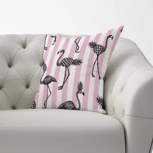 Pineapple Flamingo Cushions 60cm x 60cm