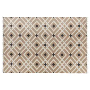 Jute Area Rug 200 x 300 cm Beige ESENCIK