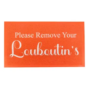 Please Remove Your Louboutins Doormat (70 x 40cm)