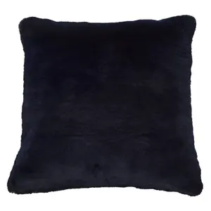 Bosie Lamina Navy Blue Square Cushion