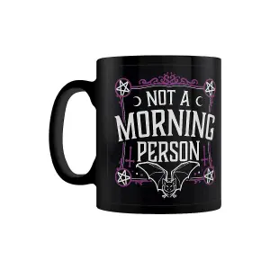 Grindstore Not A Morning Person Mug Black (One Size)