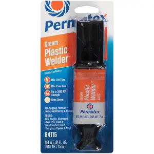 Plastic Weld High Strength Epoxy Plastic Glue Repair All Type Plastics 4x25ml